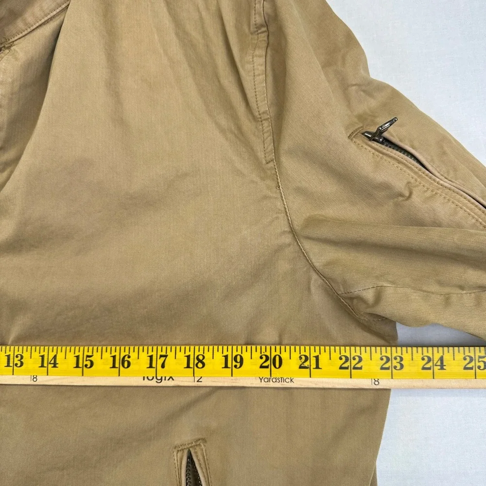 Banana Republic Garment Dye Herringbone Jacket Khaki‎ Men's Large